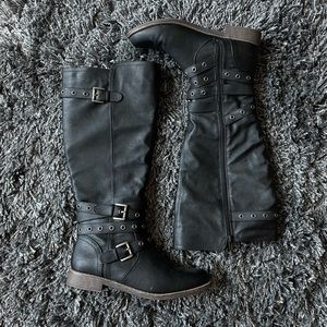JustFab Wide Calf Boots